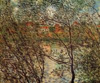 Monet, Claude Oscar - Springtime through the Branches